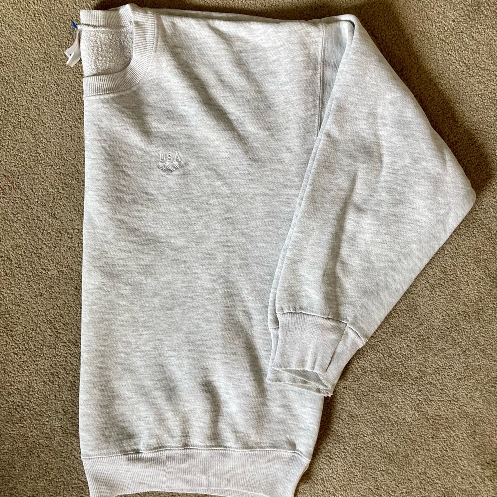 Vintage USA Grey Crewneck - Olympic